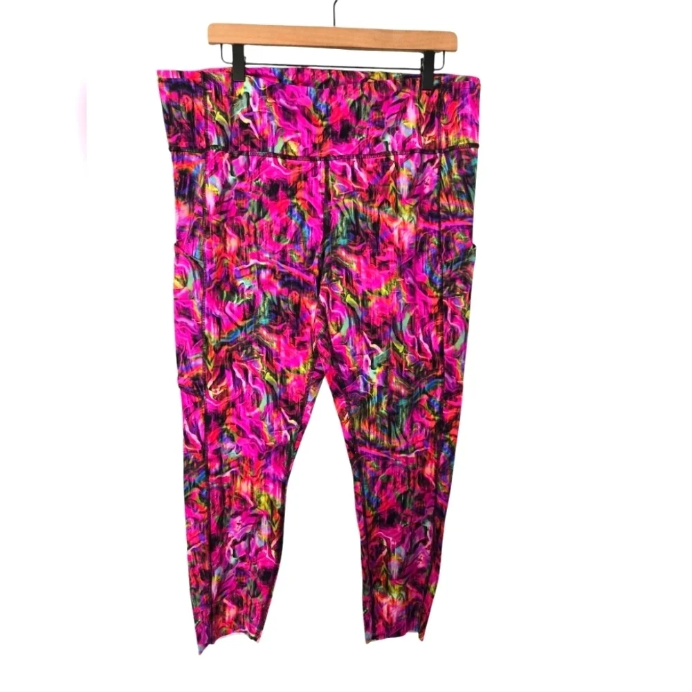 Lululemon Vibrant Pink Leggings Size 18
